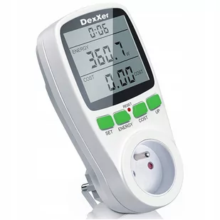 Watomierz Miernik Licznik Energii Elektrycznej Zużycia Prądu Moc Jk-Pm03 - Inne urządzenia pomiarowe Watomierz Miernik Licznik Energii Elektrycznej Zużycia Prądu Moc Jk-Pm03 - Inne urządzenia pomiarowe - miniaturka - grafika 1