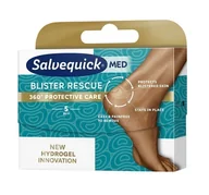 Apteczki i materiały opatrunkowe - Cederroth Salvequick Blister Rescue Pięty 5 sztuk Wysyłka kurierem tylko 10,99 zł - miniaturka - grafika 1