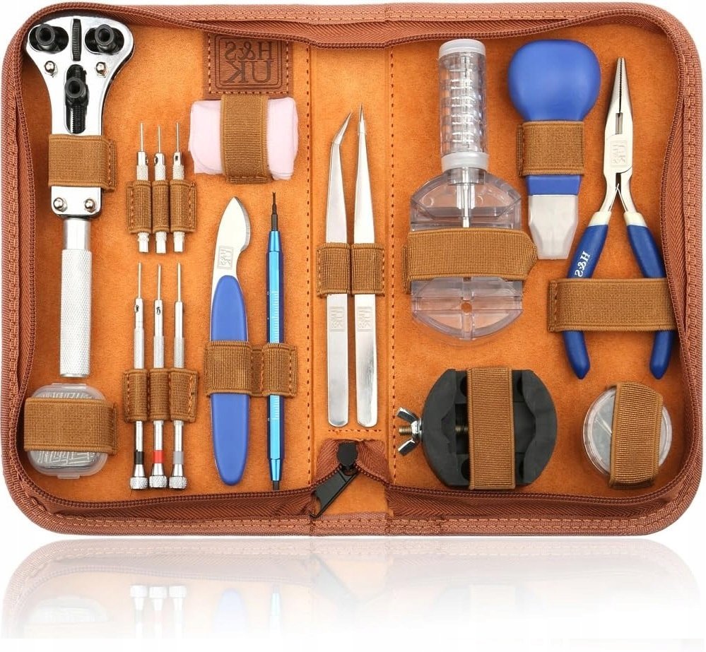 Zestaw Narzędzi Do Naprawy Zegarków Zdejmowanie Kołków Ogniw Szkiel 147Szt