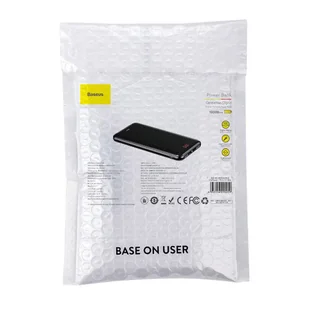 Baseus Gentleman power bank ładowarka 10000mAh 2x USB 2.1A czarny (PPLN-01) hurtel-54064-0 - Powerbanki - miniaturka - grafika 39