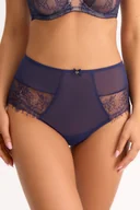 Majtki damskie - Bella Misteria Figi Magiczny Szafir wysoki stan L Granatowy - miniaturka - grafika 1