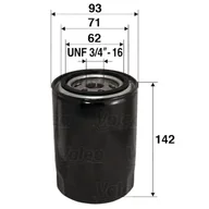 Filtry oleju - Filtr oleju VALEO 586024 W940 - miniaturka - grafika 1