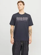 Koszulki męskie - Jack & Jones Koszulka w kolorze antracytowym - miniaturka - grafika 1