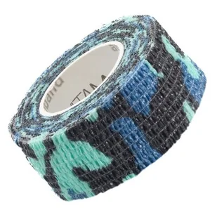 Vitammy Autoband niebieskie moro 2,5cm x 450cm Elastyczny bandaż kohezyjny samoprzylepny - Apteczki i materiały opatrunkowe - miniaturka - grafika 1