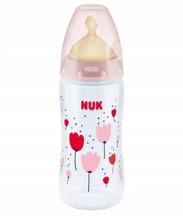 NUK 741927 Butelka FC+ PP 300 ml z wskaźnikiem temperatury smoczek lateksowy 0-6 m-cy M ][ MA_779496 - Butelki dla niemowląt - miniaturka - grafika 1