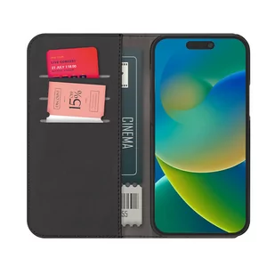 PURO Wallet Detachable - Etui 2w1 iPhone 15 (czarny) - Pozostałe akcesoria do telefonów - miniaturka - grafika 3