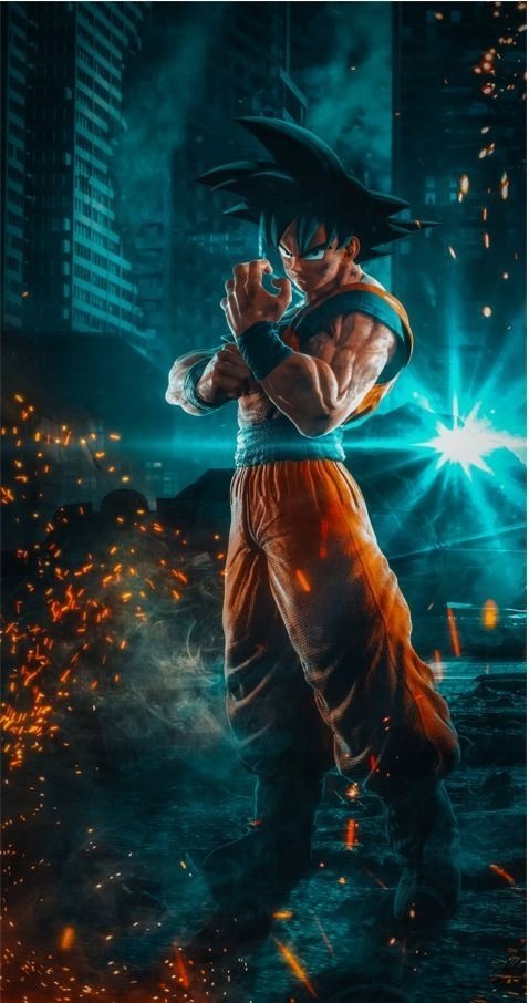 PODKŁADKA POD MYSZ Nadruk 22x18 cm Dragon Ball goku Super Sayian Prezent