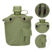 Akcesoria turystyczne - Highlander 950 ML Military Use wytrzymały Plastic Patrol Water Bottle, zielony, jeden rozmiar WB002-OG - miniaturka - grafika 1