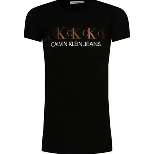 CALVIN KLEIN JEANS Sukienka - Sukienki i spódniczki dla dziewczynek - miniaturka - grafika 1