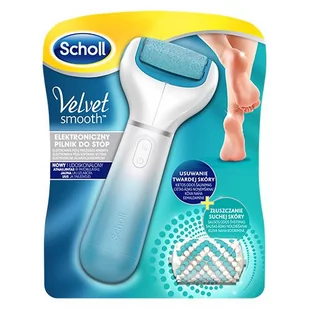 Scholl Velvet Smooth Elektroniczny pilnik do stóp - Pielęgnacja stóp - miniaturka - grafika 1