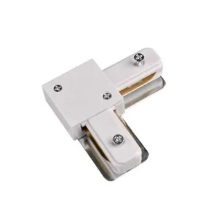 Łącznik do szynoprzewodów GOLD 1f jednofazowych kątowy - biały - Akcesoria do oświetlenia - miniaturka - grafika 1