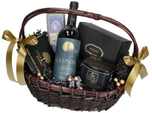 Kosz Delikatesowy Magiczna Noc - Zestawy upominkowe - miniaturka - grafika 1