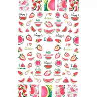 Ozdoby do paznokci - Naklejki do paznokci samoprzylepne OWOCE F645 5903764410830 - miniaturka - grafika 1