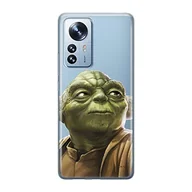 Etui i futerały do telefonów - Etui Yoda 006 Star Wars Nadruk częściowy Przeźroczysty Producent: Xiaomi, Model: 12 / 12X - miniaturka - grafika 1