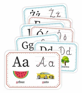 LearnHow Fiszki - Alfabet 32 karty - Edukacja przedszkolna - miniaturka - grafika 2
