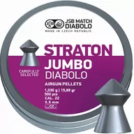 Amunicja do wiatrówek - Śrut 5,50 mm JSB Diabolo Straton Jumbo 250 szt - miniaturka - grafika 1