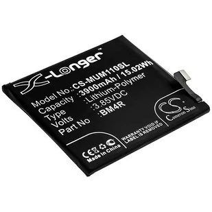 Cameron Sino Xiaomi Mi 10 Lite BM4R 4000mAh 15.40Wh Li-Polymer 3.85V CS-MUM110SL - Baterie do telefonów - miniaturka - grafika 1