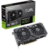 Karty graficzne - ASUS DUAL GeForce RTX 4060 OC 8G 90YV0JC0-M0NA00 - miniaturka - grafika 1