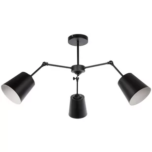 Inne Regulowana LAMPA sufitowa VEN W-N 3250/3 metalowa OPRAWA loftowa czarna VEN W-N 3250/3 - Lampy sufitowe - miniaturka - grafika 1