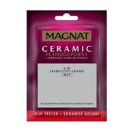 Farby wewnętrzne - Farba ceramiczna MAGNAT Ceramic TESTER srebrzysty granit C30 30 ml - miniaturka - grafika 1