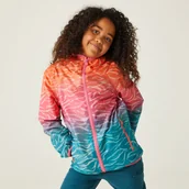 Kurtki i płaszcze dla dziewczynek - Regatta Dziecięca kurtka przeciwdeszczowa Lever Pomarańczowy, Rozmiar: 104 cm - miniaturka - grafika 1