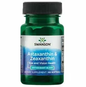 Suplementy diety - Astaxanthin & Zeaxanthin (60 kaps.) - miniaturka - grafika 1