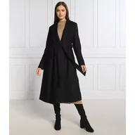 Płaszcze damskie - Calvin Klein Wełniany płaszcz | z dodatkiem kaszmiru - miniaturka - grafika 1