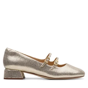 Półbuty Clarks Daiss 30 26181312 Złoty - Półbuty damskie - miniaturka - grafika 1