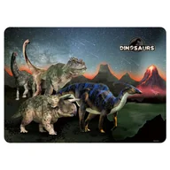 Podkładki na biurko - Derform Podkładka laminowana Dinozaur 17 - miniaturka - grafika 1