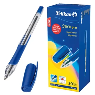 Pelikan Długopis Stick Pro K91 niebieski 237537 - Długopisy - miniaturka - grafika 2