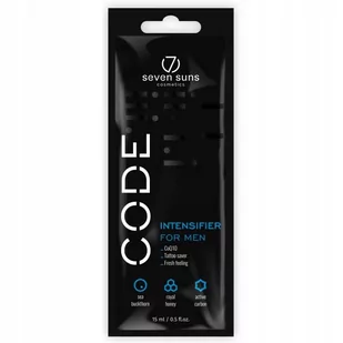 7 Suns Code Intensifier For Men Dla Mężczyzn - Balsamy i kremy do opalania - miniaturka - grafika 1