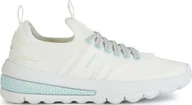 Buty dla dziewczynek - Geox trampki dziewczęce J45LXB 0159J C0817 Kolor: Biały Rozmiar: 35 - miniaturka - grafika 1