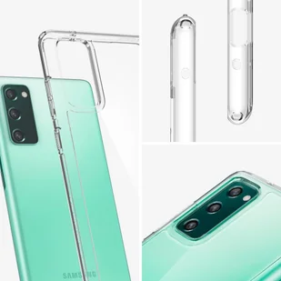 Etui Spigen Ultra Hybrid do Samsung Galaxy S20 FE Crystal Clear - Etui i futerały do telefonów - miniaturka - grafika 9