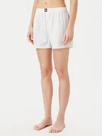 Piżamy damskie - HUGO Szorty piżamowe 50531657 Biały Relaxed Fit - miniaturka - grafika 1