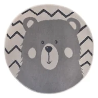 Dywany dla dzieci - Szary dywan dziecięcy ø 140 cm Bear – Hanse Home - miniaturka - grafika 1