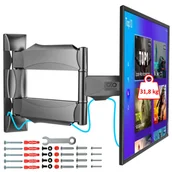 Inne akcesoria audio-wideo - MOCNY ŚCIENNY PROFESJONALNY UNIWERSALNY WIESZAK NA TELEWIZOR TV 32-60" CALE - miniaturka - grafika 1