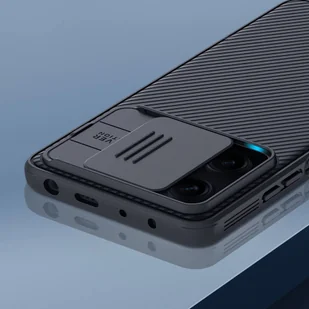 Nillkin CamShield Pro Case etui do Xiaomi Redmi Note 12 Pro / Poco X5 Pro 5G pokrowiec z osłoną na aparat czarne - Etui i futerały do telefonów - miniaturka - grafika 9