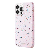 Etui i futerały do telefonów - Uniq etui Coehl Terrazzo iPhone 13 Pro / 13 6,1" różowy/blush pink Uni000547 - miniaturka - grafika 1