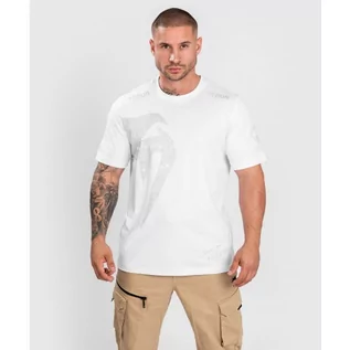 Koszulki sportowe męskie - Venum T-Shirt Giant Regular Fit White - grafika 1