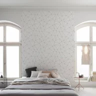 Fototapety - Fototapeta kwiaty wiśni czarno-białym - 200 x 250 cm - SANDERS & SANDERS - miniaturka - grafika 1