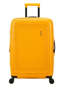 Walizka średnia American Tourister DashPop EXP - golden yellow - Walizki - miniaturka - grafika 1