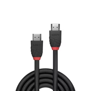 Lindy 36471 - Kabel HDMI 2.0 High Speed Black Line - 1m 36471 - Kable - miniaturka - grafika 2