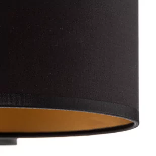 Lampa sufitowa Soho cylinder 3-pkt. czarna/złota - Lampy sufitowe - miniaturka - grafika 2