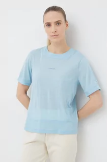 Koszulki i topy damskie - Icebreaker t-shirt sportowy ZoneKnit - grafika 1