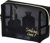 Kosmetyczki, organizery i kuferki - eCarla Kosmetyczka organizer na kosmetyki SMILING GIRL 18x13x8cm KS109 - miniaturka - grafika 1