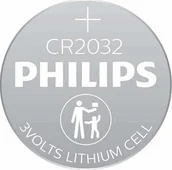 Baterie i akcesoria - Philips BATERIA LITOWA PHILIPS CR2032 3V DL2032 DO WAGI - miniaturka - grafika 1