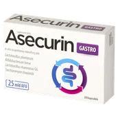 Układ pokarmowy - Asecurin Gastro, 20 kapsułek - miniaturka - grafika 1