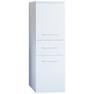 Szafki łazienkowe - Szafka łazienkowa niska LUPO LP3 biały laminat - miniaturka - grafika 1