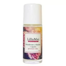 Lilla Mai Naturalny dezodorant z ałunem o zapachu geranium i róży - Dezodoranty i antyperspiranty unisex - miniaturka - grafika 1