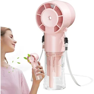 Wentylator Przenośny wentylator Akumulatorowy wentylator z funkcją mgiełki z baterią 1200 mAh Chłodnica powietrza idealna do aktywności na świeżym powietrzu - Wentylatory Wentylator Przenośny wentylator Akumulatorowy wentylator z funkcją mgiełki z baterią 1200 mAh Chłodnica powietrza idealna do aktywności na świeżym powietrzu - Wentylatory - miniaturka - grafika 1